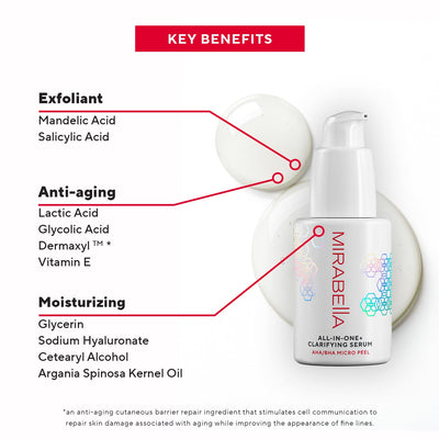 Mirabella All In One Clarifying Serum, 1.01 fl oz