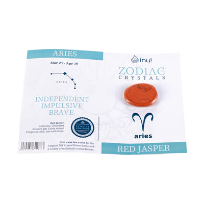 VitaJuwel Zodiac Crystal, ARIES, Red Jasper