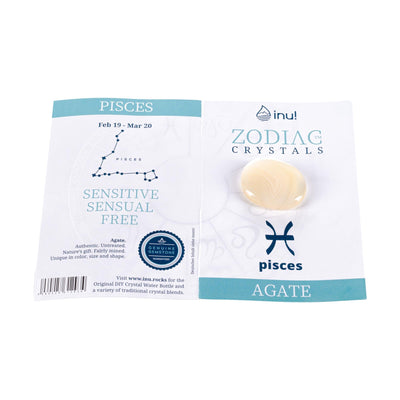 VitaJuwel Zodiac Crystal, PISCES, Agate