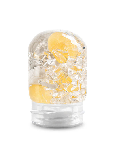 VitaJuwel Sana Crystal Water Carafe, JOY, Cloud White