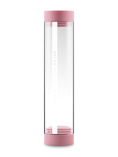 VitaJuwel Sana Crystal Water Carafe, Blossom Rose without GemPod