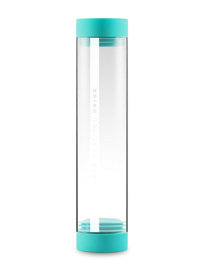 VitaJuwel Sana Crystal Water Carafe, Ocean Blue without GemPod