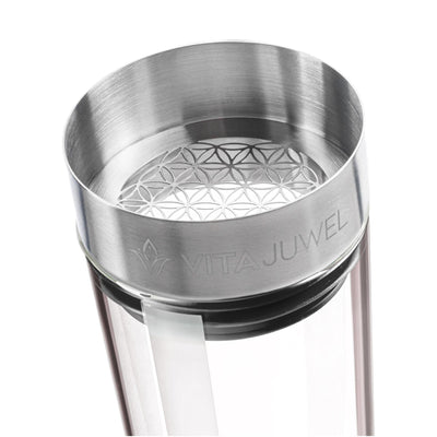 VitaJuwel Sana Crystal Water Carafe, Premium without GemPod