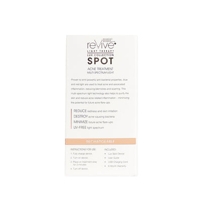 Lux Spot LED Acne Treatment by reVive Light Therapy