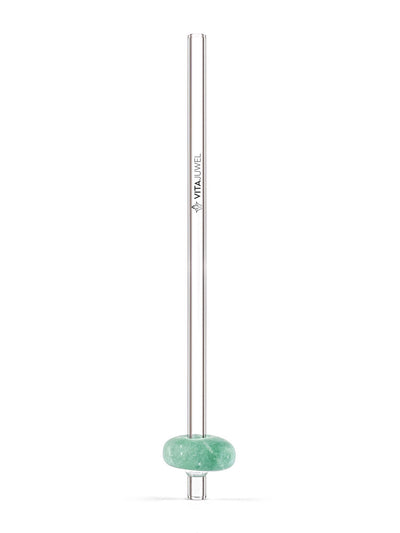 VitaJuwel Crystal Straw, Aventurine