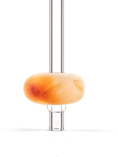 VitaJuwel Crystal Straw, Carnelian