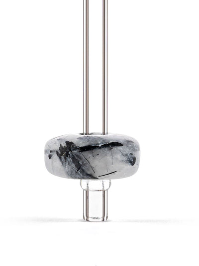 VitaJuwel Crystal Straw, Tourmaline Quartz
